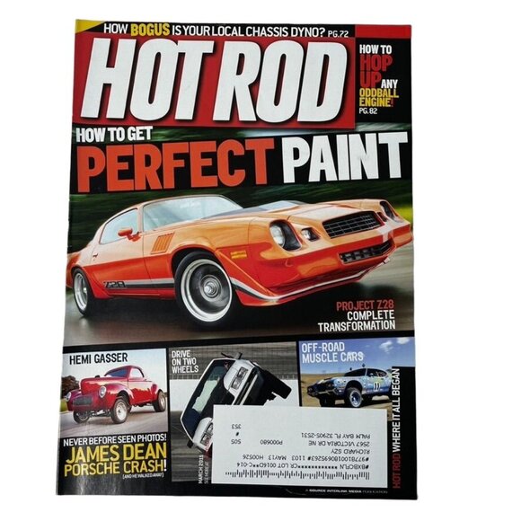 Hot Rod Magazine u March 2011 Hemi Gasser How to Get Perfect Paint - Picture 1 of 4